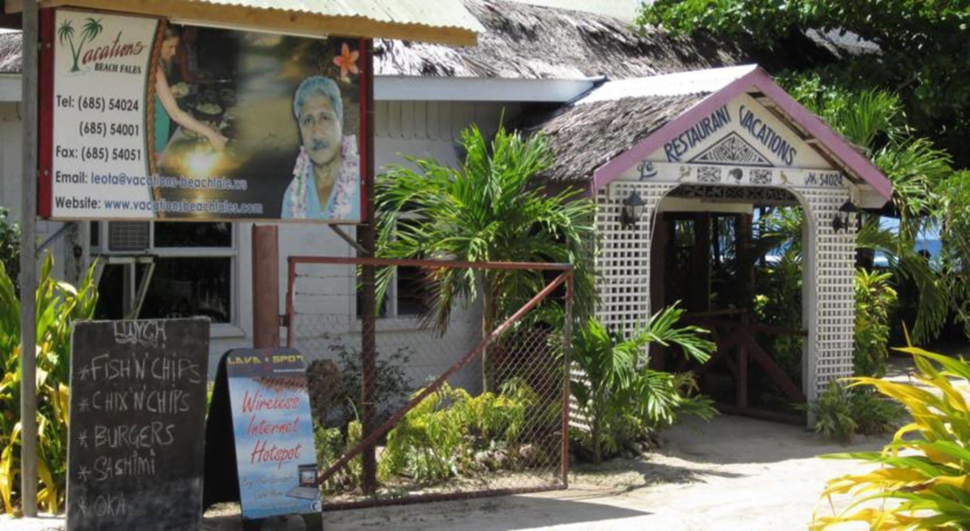 Vacations Beach Fale Hotel Manase Exterior photo